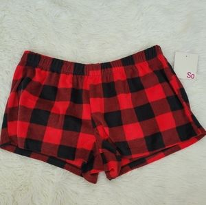 SO Microfleece Pajama Shorts